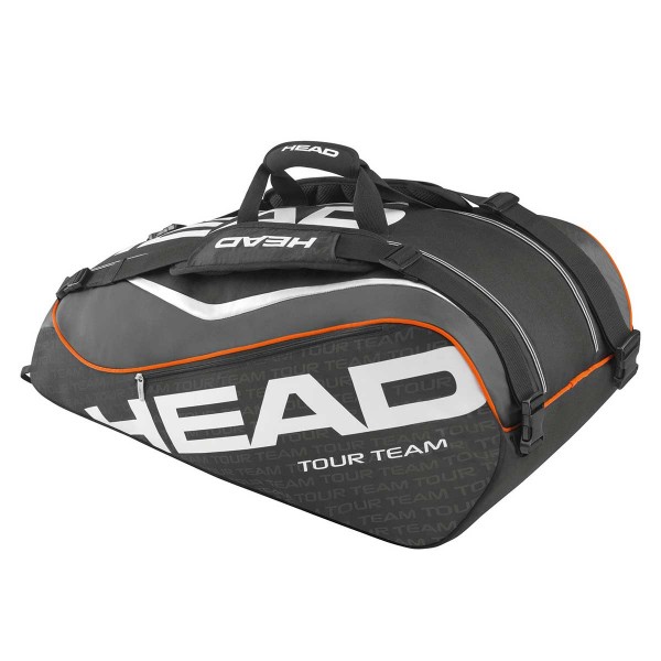 Head Tour Team 9R Super combi Black Tennis Kit Bag